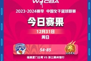 WCBA联赛常规赛第二十八轮：福建厦门白鹭遭遇14连败