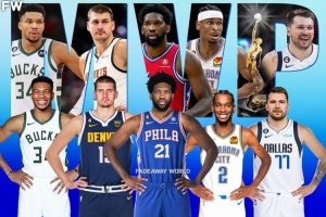 NBA本赛季MVP争夺者榜单发布