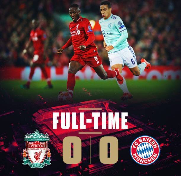 早报:利物浦0-0拜仁 巴萨客平里昂