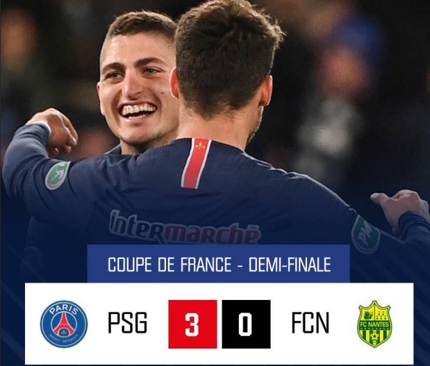 统治力!巴黎连续5个赛季进入法国杯决赛-直播