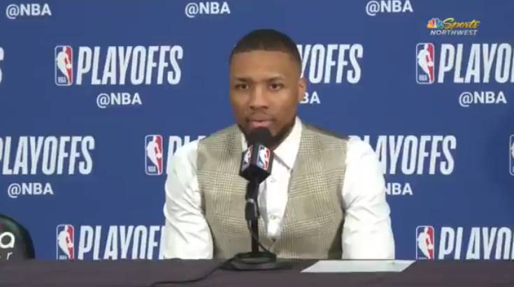 利拉德解释为何选择超远绝杀:不想让裁判来决