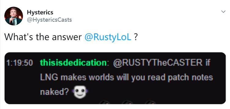 LPL英文解说互相调侃 读到LNG队名要看提示