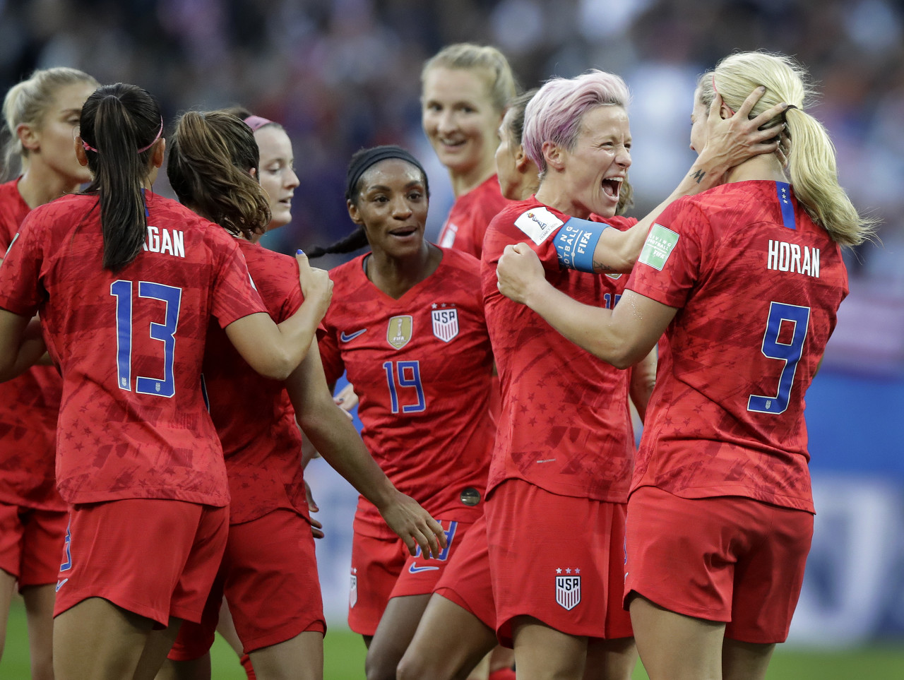 八强7支欧洲队，美国女足夺冠前连胜欧洲5队