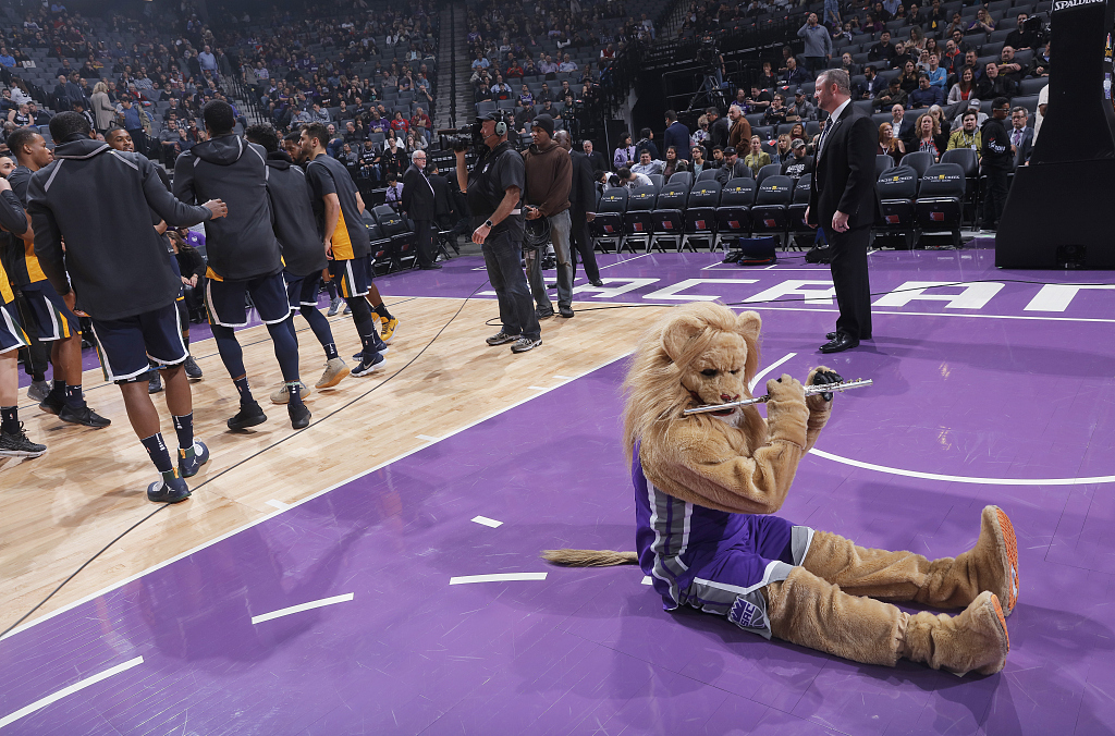 nba吉祥物图鉴国王队西蒙狮