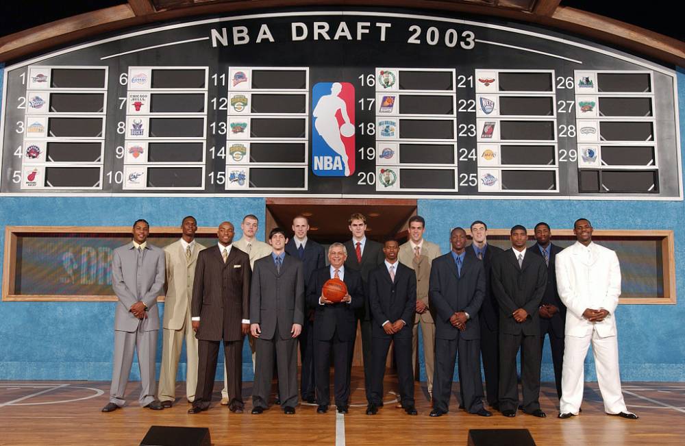 nba老照片白金一代2003年nba选秀