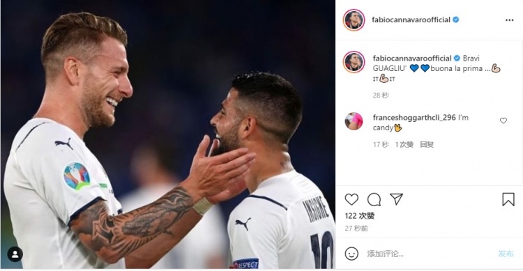 卡纳瓦罗:干得漂亮伙计们,首战告捷&加油意大利