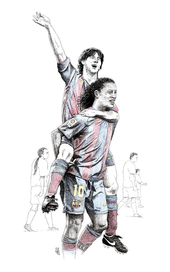 巴萨官博送梅西生日祝福:你永远是13岁时走进拉玛西亚的那个少年