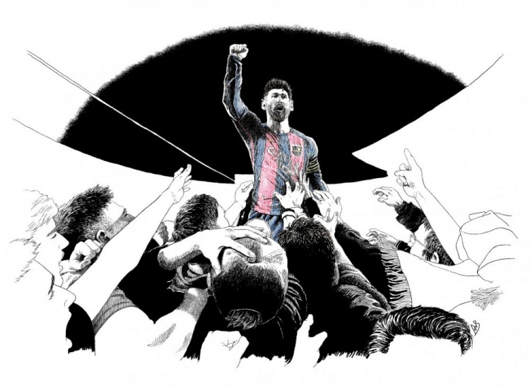 巴萨官博送梅西生日祝福:你永远是13岁时走进拉玛西亚的那个少年