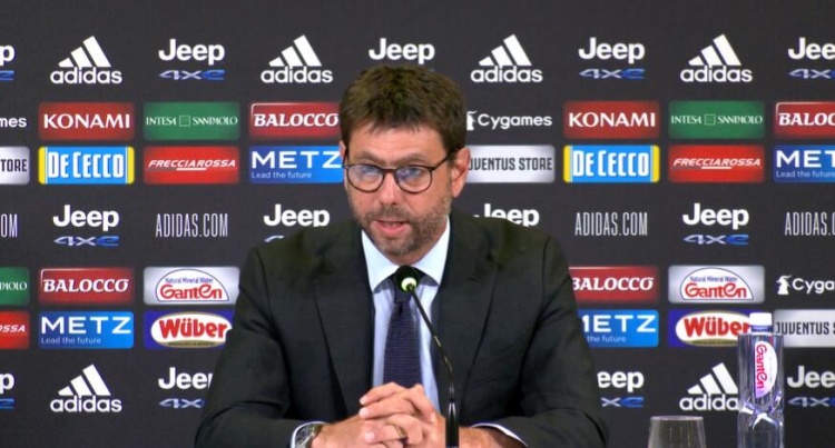 阿涅利:已收到获准参加欧冠的通知,我们不会害怕威胁