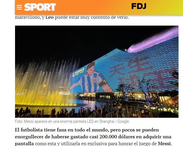 每日体育报、奥莱报报道了中国球迷“大场面”庆祝阿根廷夺冠