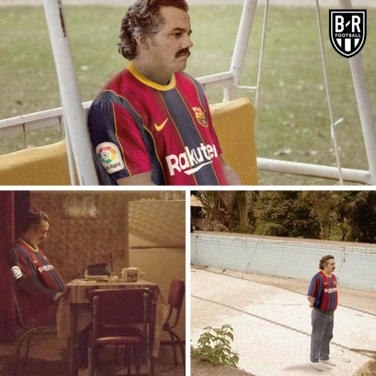 今日“趣图”：巴萨球迷的心需要多久抚平？