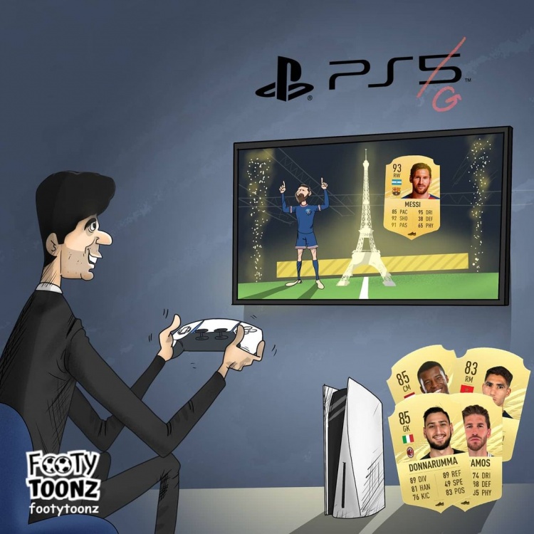 今日趣图：明年梅罗+内马尔相聚，为什么不呢