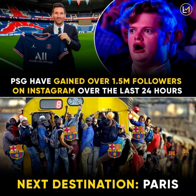 今日趣图：明年梅罗+内马尔相聚，为什么不呢