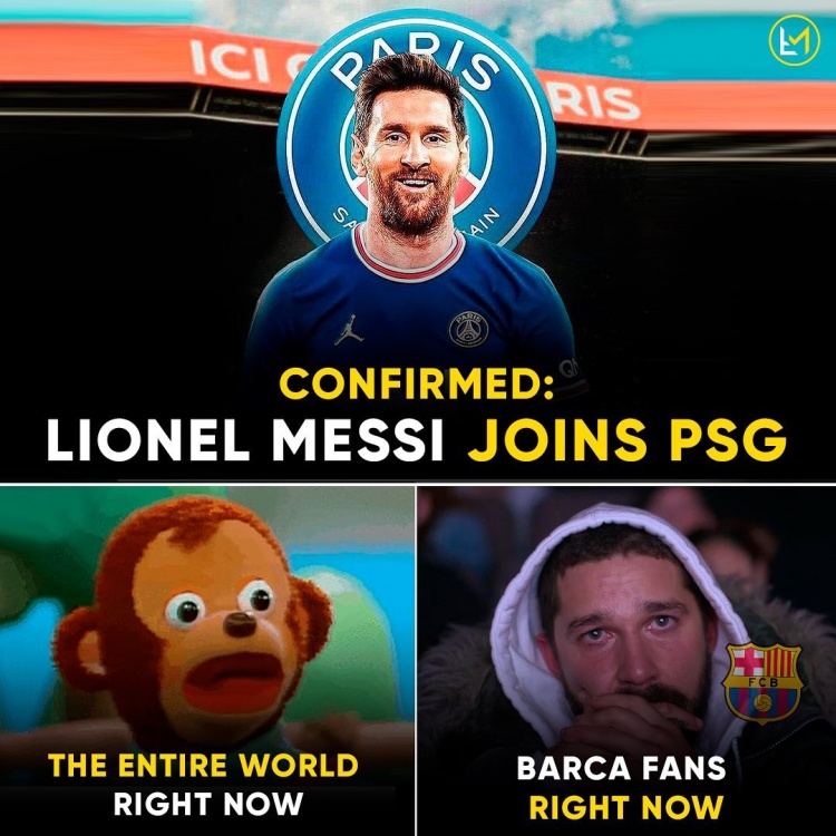 今日趣图：明年梅罗+内马尔相聚，为什么不呢