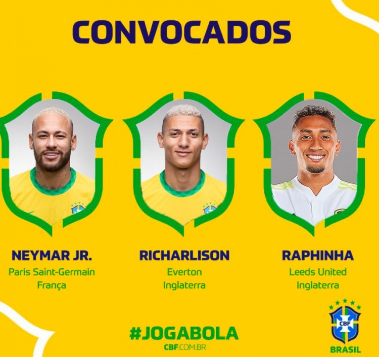 巴西公布新一期大名单:内马尔领衔,阿尔维斯在列