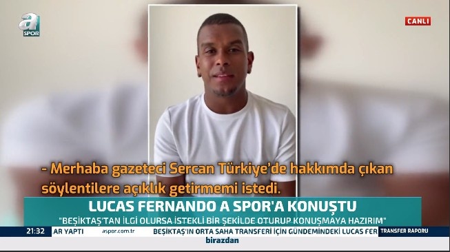 费尔南多亲承结束与国安合同:我已经是自由身