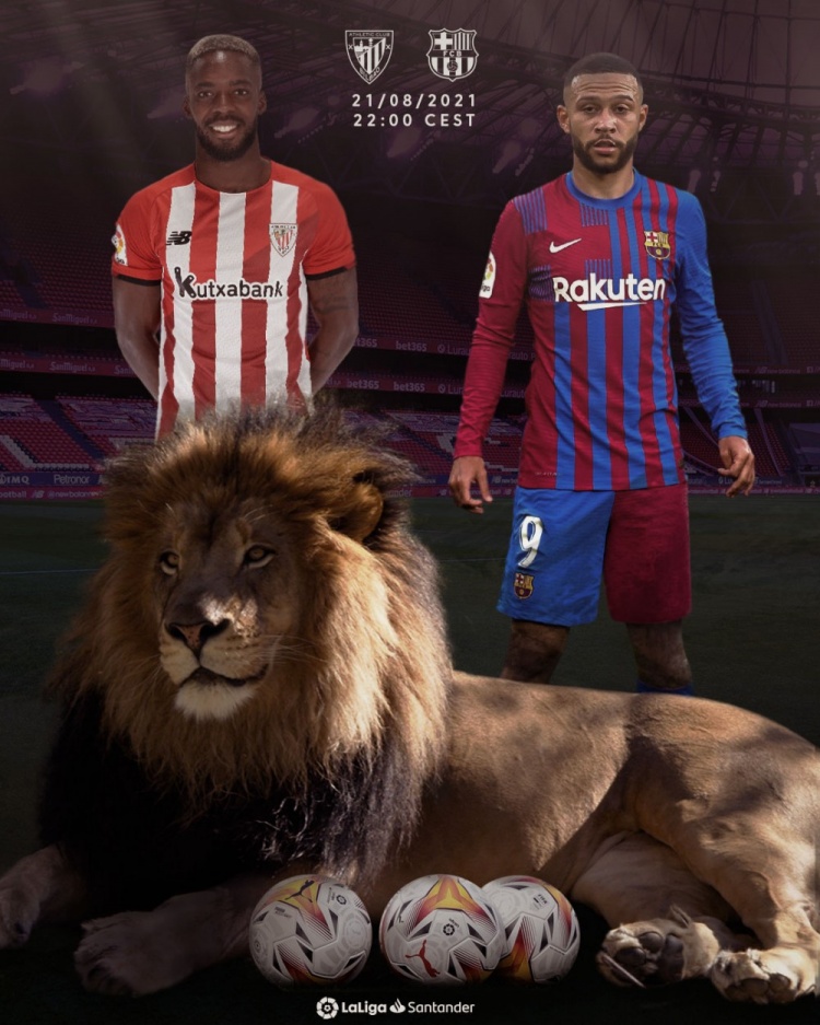 巴萨vs毕尔巴鄂首发:德佩、格列兹曼出战