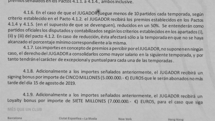 每体：巴萨签下格列兹曼时给了球员500万欧签约奖金