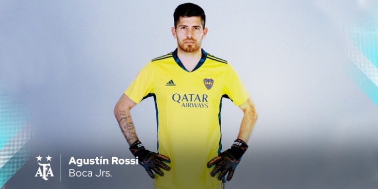 官方：阿根廷国家队补招博卡青年门将奥古斯丁-罗西