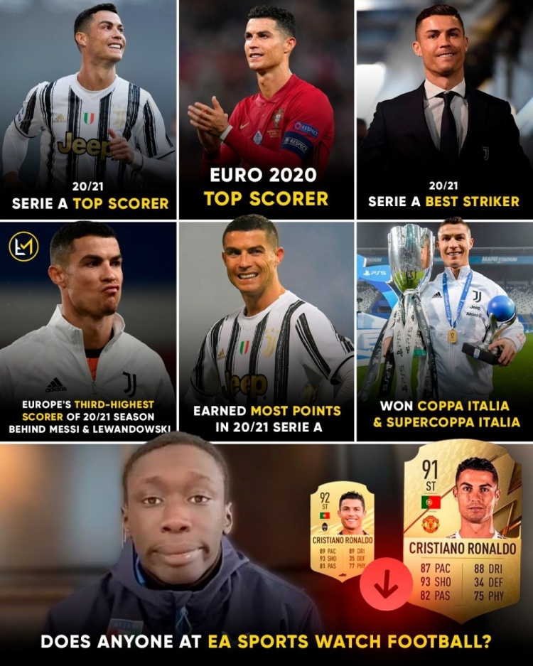 今日趣图:又到了FIFA球员数值大讨论时刻