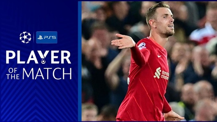 红军队长!亨德森当选利物浦3-2AC米兰全场最佳