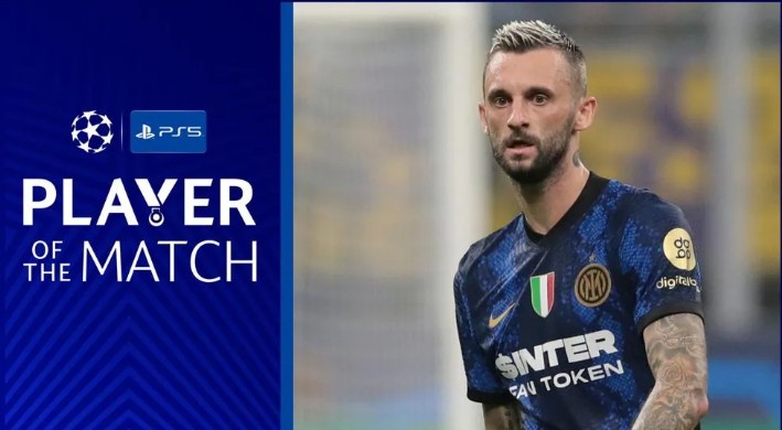 实至名归!布罗佐维奇当选国米vs皇马全场最佳