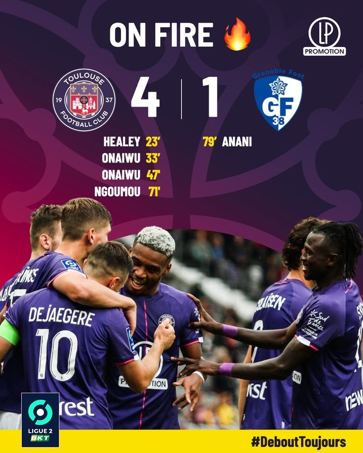 日本混血前锋阿道留洋前8场联赛为图卢兹打进5球