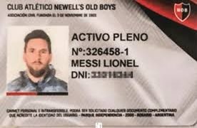 纽维尔老男孩晒梅西和儿子蒂亚戈会员号,后者18岁后可投票