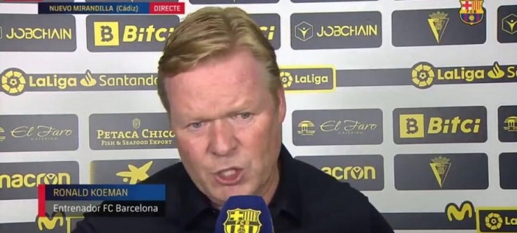 科曼:赛前与拉波尔塔打过招呼 赢球留下输球换人就是媒体的方式