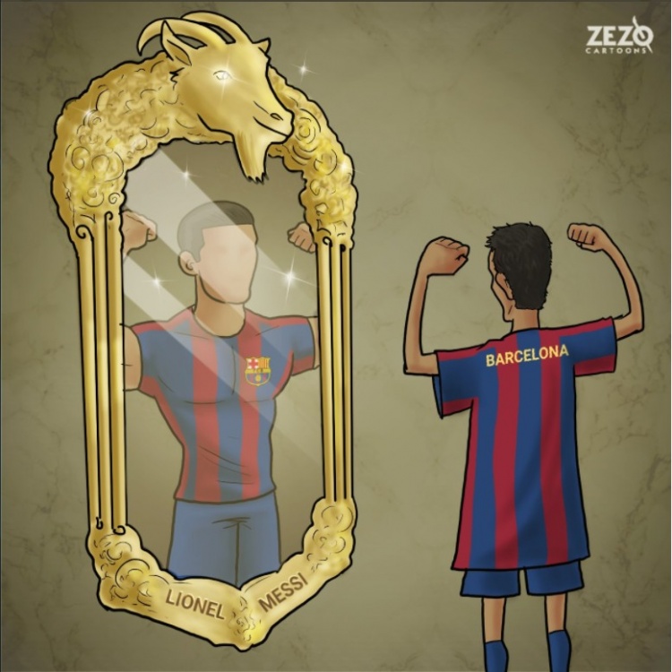 今日趣图：阻止莱万进球的唯一方式？