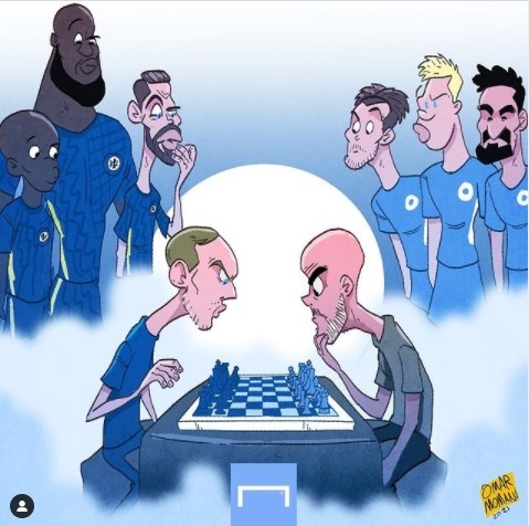 今日趣图：阻止莱万进球的唯一方式？