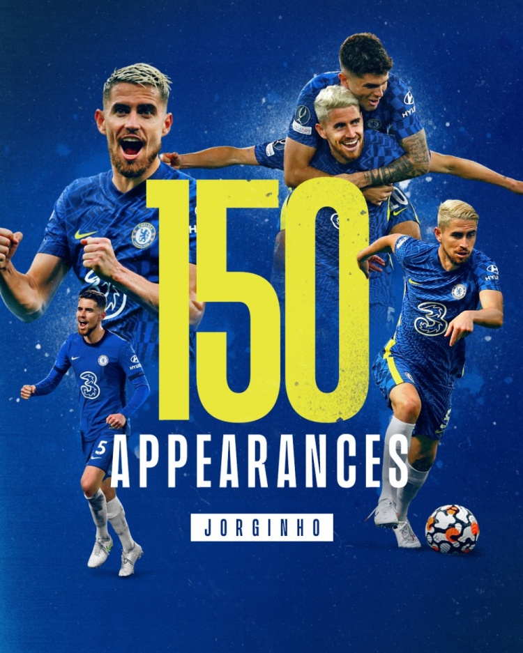 客战尤文首发登场，若日尼奥迎蓝军生涯第150场比赛