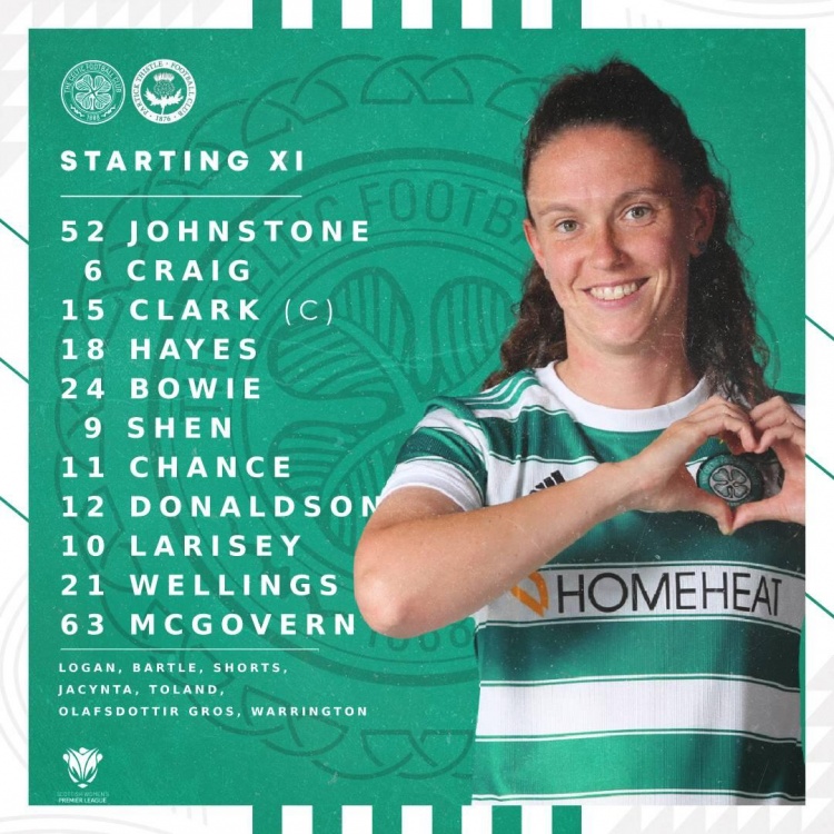 凯尔特人女足首发出炉!沈梦雨连场先发