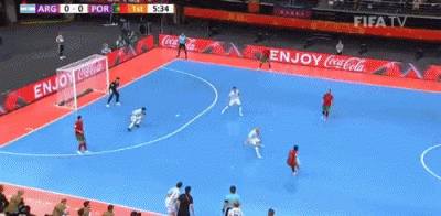 FIFA室内五人制足球世界杯,葡萄牙2-1阿根廷首夺冠军