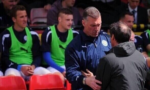 【老照片】12-13赛季同在莱斯特城的凯恩和瓦尔迪