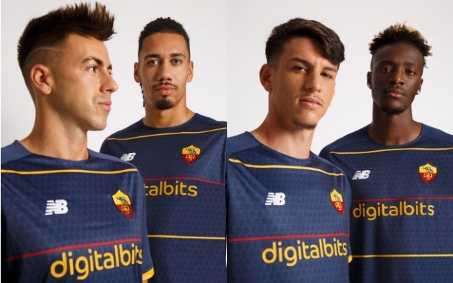 罗马发布本赛季第四球衣：主色调海军蓝 “ASR”徽章设计回归