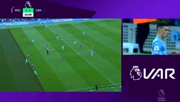 越位在先！福登助攻热苏斯破门，可惜进球无效