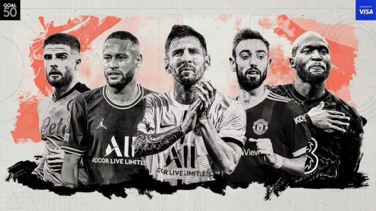 进球网公布年度50大球员候选名单,梅罗内以及萨拉赫悉数入围