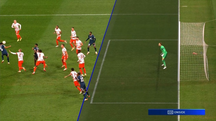 巴黎反超！马尔基尼奥斯头球摆渡，维纳尔杜姆头球破门完成双响