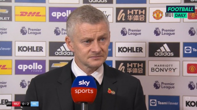 索帅：我不能看着自己说，这就是我希望的曼联的踢球方式