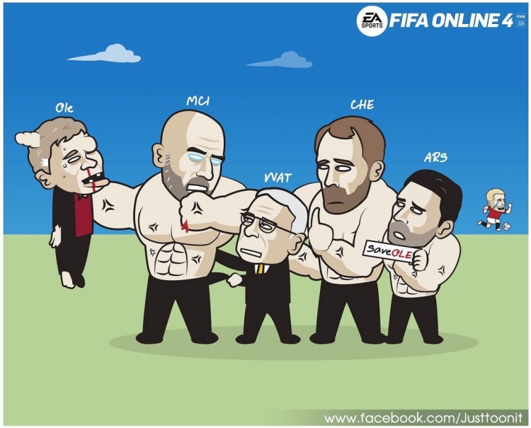 今日趣图:壮士留情,切尔西、阿森纳还排着队呢