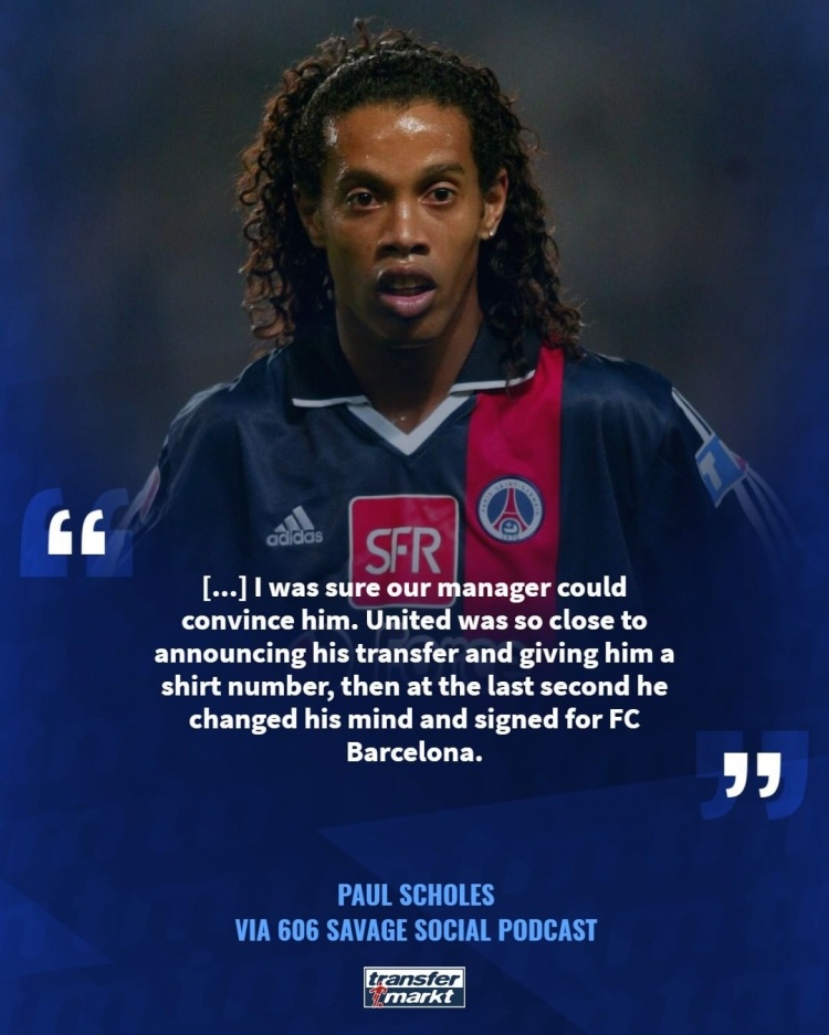 哪个可能改变曼联?德转列“联差签”:小罗、拉莫斯、哈兰德在列