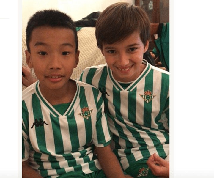 14岁留洋少年温子豪：希望可以踢进西甲，然后进国足踢世界杯