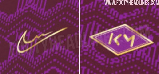 姆巴佩新款刺客配色曝光:甜菜根+金属亮金色,配有个人专属标志