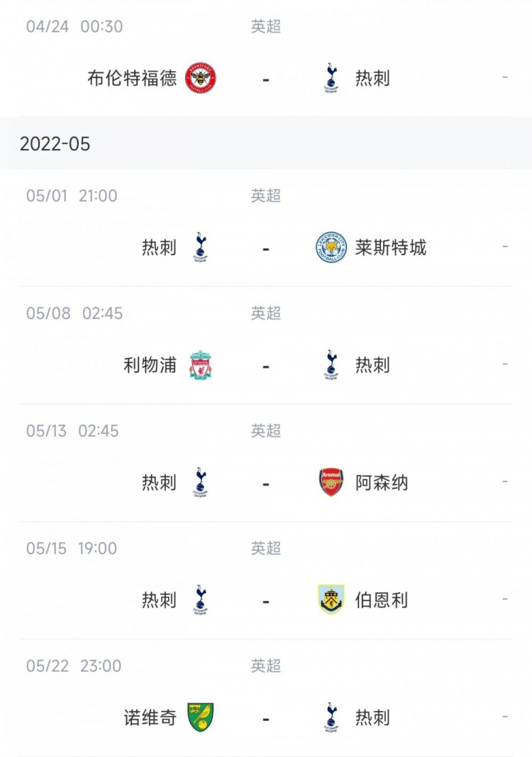 枪魔刺未来赛程对比:曼联下轮迎战蓝军,5月13日北伦敦德比