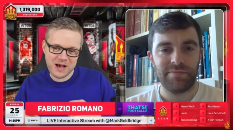 罗马诺：德容首要目标是踢欧冠，努涅斯在8000万欧左右曼联讨论过