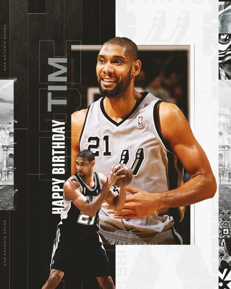 直播首页>nba篮球资讯>历史第一大前!马刺官方祝邓肯46岁生日快乐!