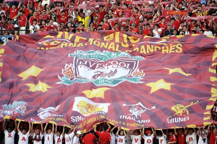 官方：利物浦季前赛第二站确认，7月15日在新加坡战水晶宫