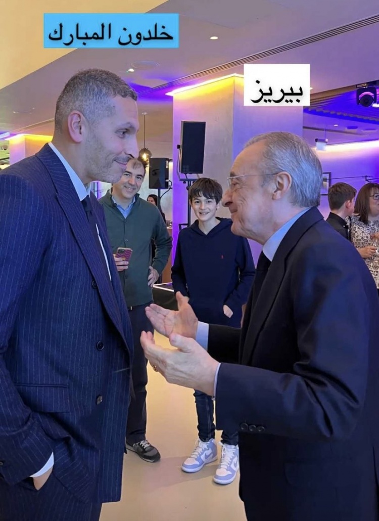 ?先礼后兵?弗洛伦蒂诺与曼城主席穆巴拉克会面