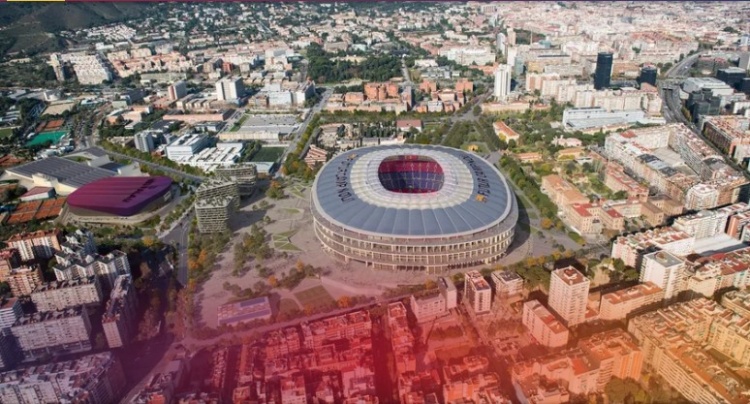 巴萨官方:诺坎普改造工作6月开工,将在2025年完工